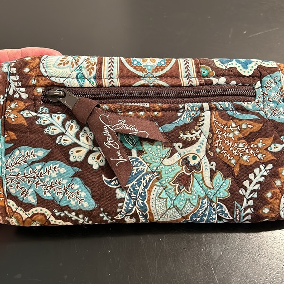 Vera Bradley JAVA Blue Wallet - Picture 2 of 7